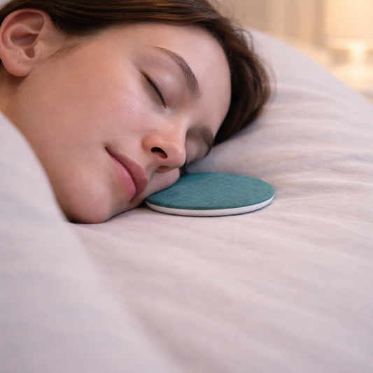 White noise-högtalare för sömn & vila – tunn kuddhögtalare