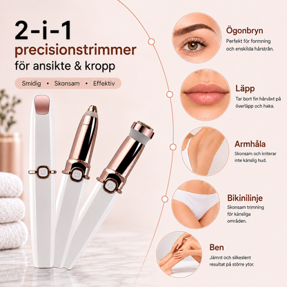 Allora Precisionstrimmer 2-i-1