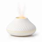 Aromadiffuser med flameffekt & stämningsljus