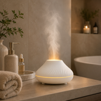 Aromadiffuser med flameffekt & stämningsljus