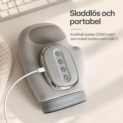 Handmassageapparat med värme