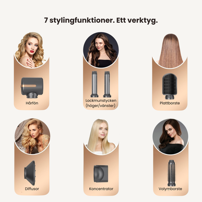 Premium 7-i-1 multistyler