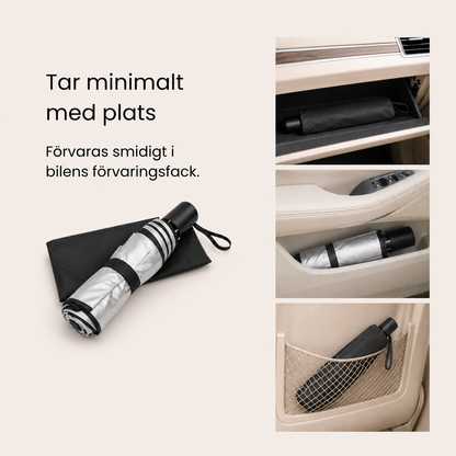 Vindruteskydd i paraplydesign
