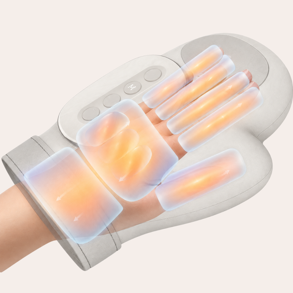 Handmassageapparat med värme