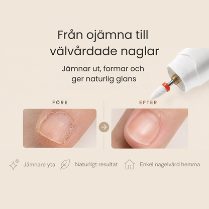 Laddningsbart manikyr- & pedikyrset
