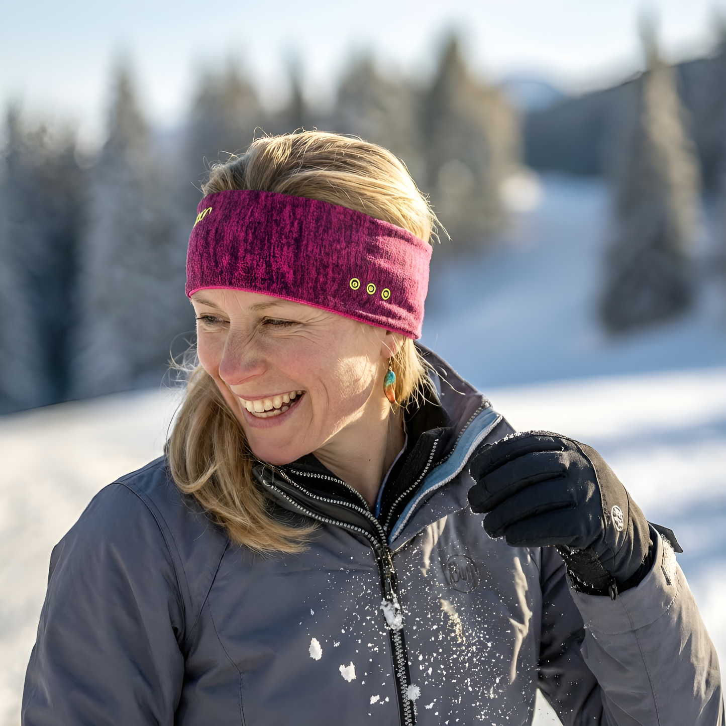 Pannband med Bluetooth-hörlurar och mikrofon